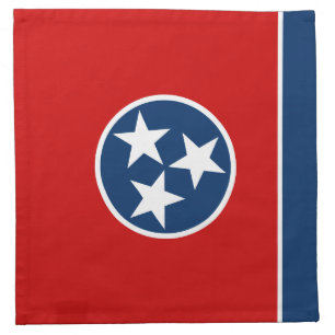 Tennessee State Flag Cloth Napkin