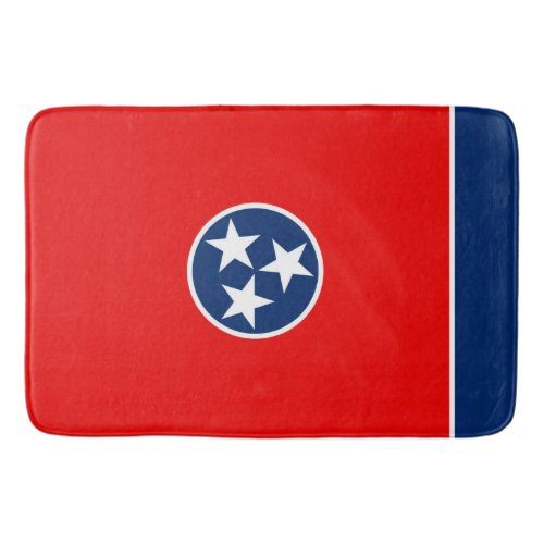 Tennessee State Flag Design Bath Mat