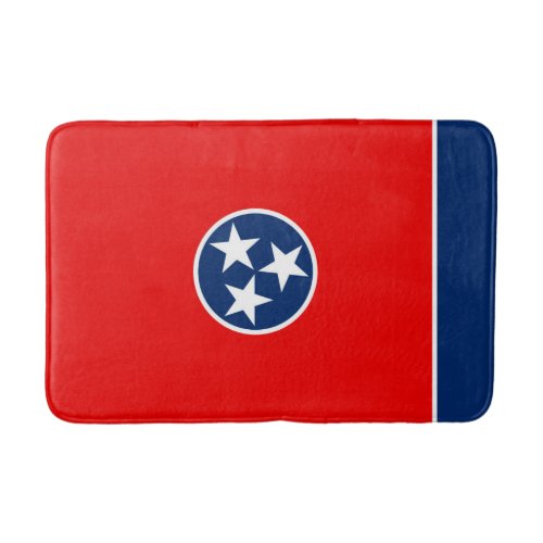 Tennessee State Flag Design Bath Mat