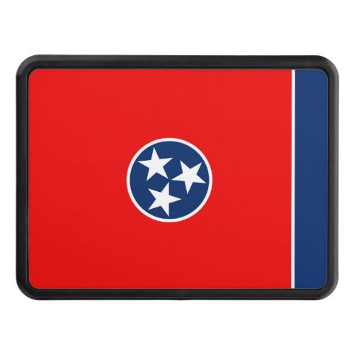 Tennessee State Flag Design Decor Hitch Cover