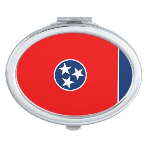 Tennessee State Flag Design Decor Makeup Mirror