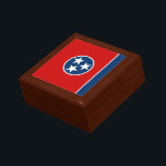 Tennessee State Flag Gift Box<br><div class="desc">Patriotic Tennessee state flag.</div>