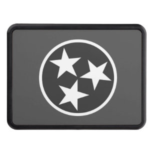 Tennessee state flag - Gray Hitch Cover