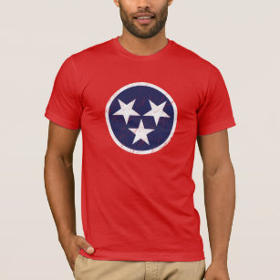 Tennessee State Flag Grunge Nashville Love T-Shirt