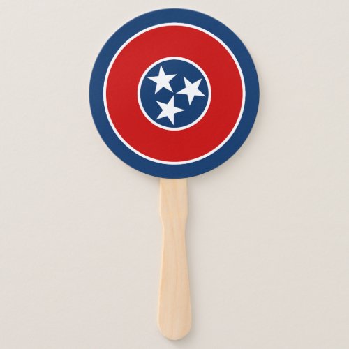 Tennessee State Flag Hand Fan