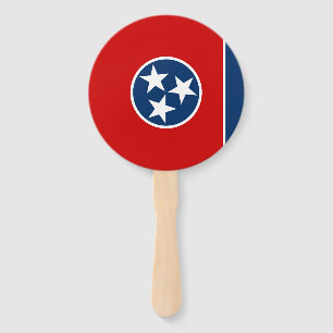 Tennessee State Flag Hand Fan