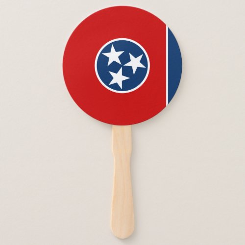 Tennessee State Flag Hand Fan