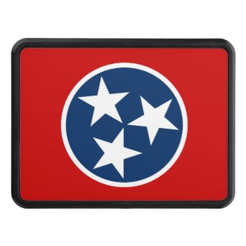 Tennessee State Flag Hitch Cover by electrosky at Zazzle