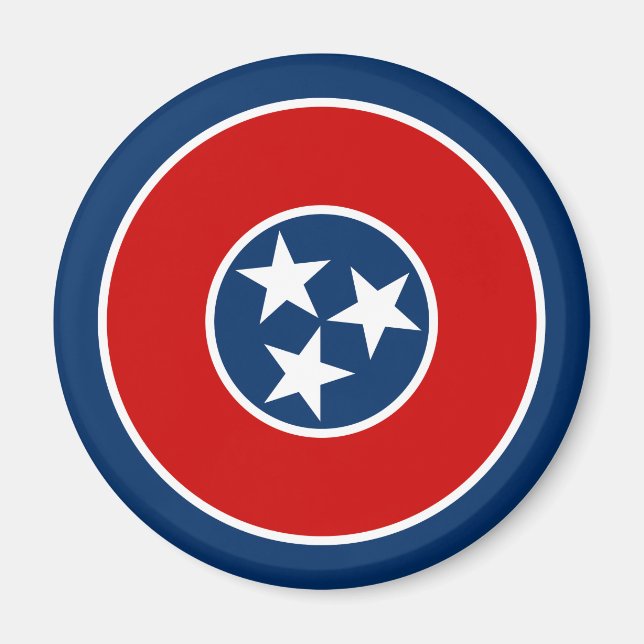 Tennessee State Flag Magnet (Front)