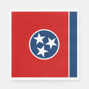 Tennessee State Flag Napkins