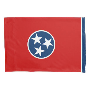 Tennessee State Flag Pillow Case