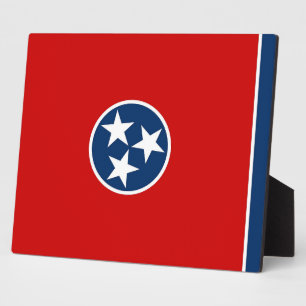 Tennessee State Flag Plaque