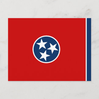 Tennessee State Flag Postcard