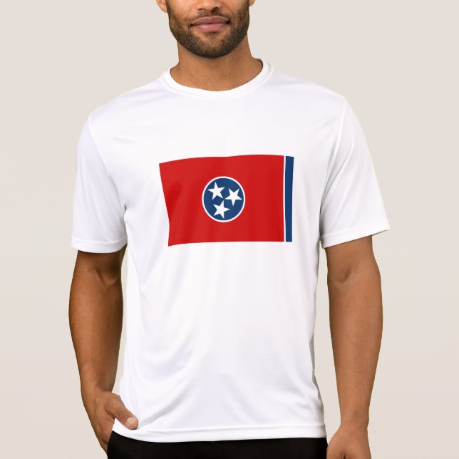 Tennessee State Flag T-Shirt (Front)