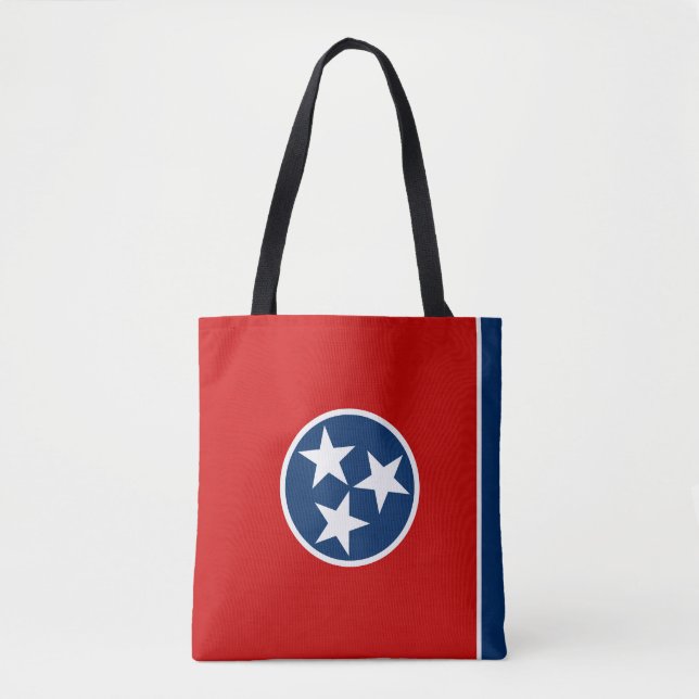 Tennessee State Flag Tote Bag (Front)