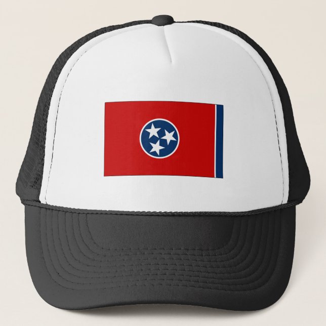 Tennessee State Flag Trucker Hat (Front)