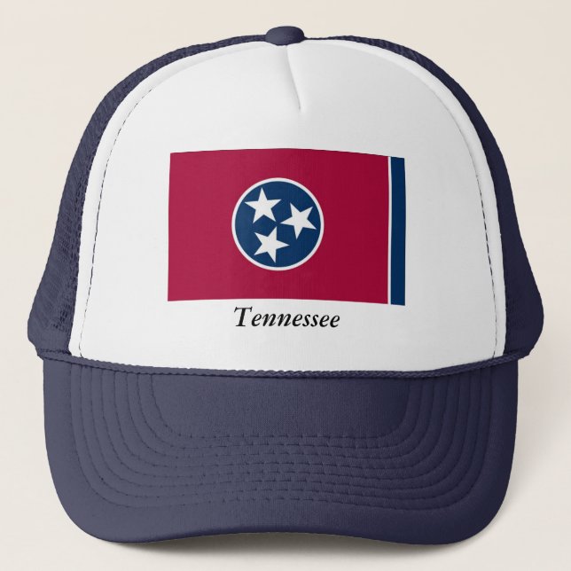 Tennessee State Flag Trucker Hat (Front)
