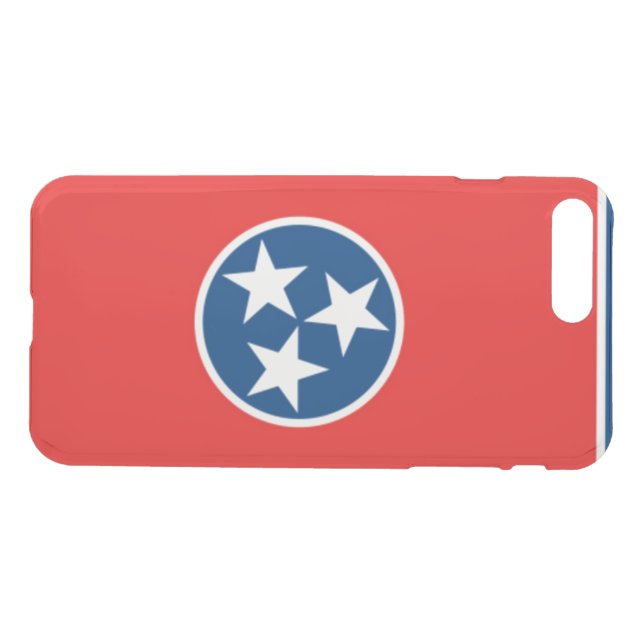 Tennessee State flag Uncommon iPhone Case (Back Horizontal)