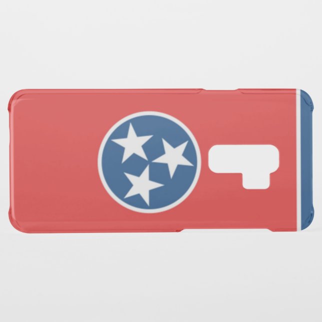 Tennessee State flag Uncommon Samsung Galaxy Case (Back (Horizontal))