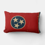 Tennessee State Flag Vintage Lumbar Pillow at Zazzle