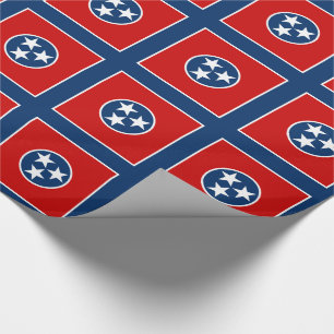 Tennessee State Flag Wrapping Paper
