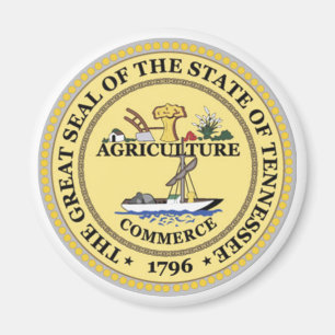 Tennessee State Seal Magnet