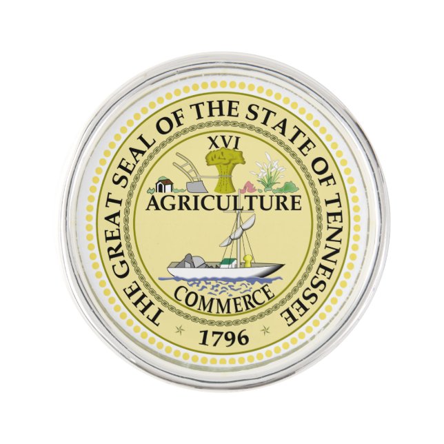 Tennessee State Seal - Pin (Front)