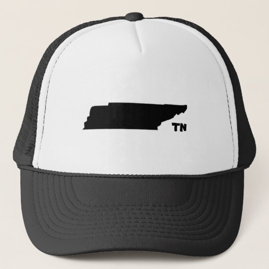 Tennessee Albon Check Canvas Trucker Hat main image 1