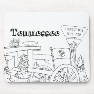 Tennessee State Symbols Volunteer State Images Mouse Pad