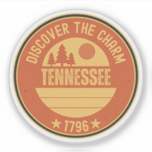 Tennessee State - Volunteer Spirit Gift Sticker
