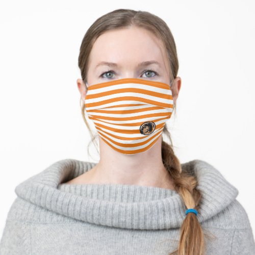 Tennessee Stripes  Smokey Adult Cloth Face Mask