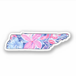 Tennessee - Summer Sticker - Lilly Inspired