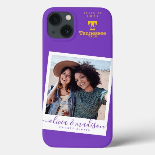 Tennessee Tech  Add Your Photo iPhone 13 Case