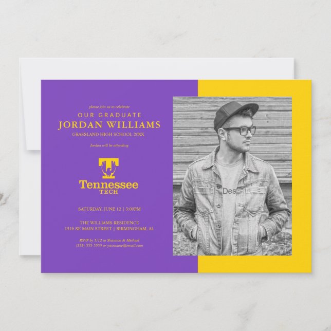 Tennessee Tech | Graduation Announcement (Front)