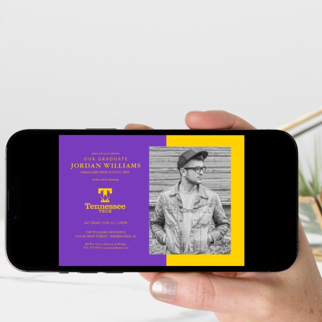 Tennessee Tech | Graduation Announcement (Front Digital)