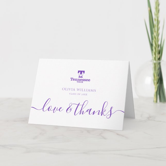 Tennessee Tech | Graduation Card (Front)