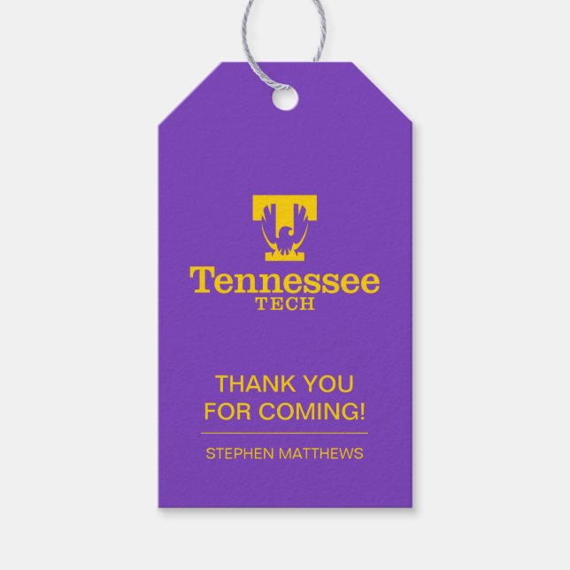 Tennessee Tech | Graduation Gift Tags (Front)