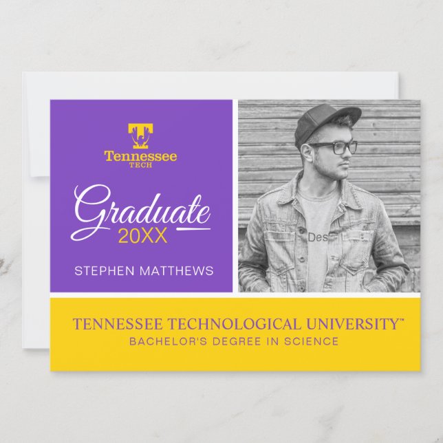 Tennessee Tech | Graduation Invitation (Front)
