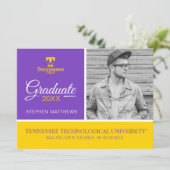 Tennessee Tech | Graduation Invitation (Standing Front)