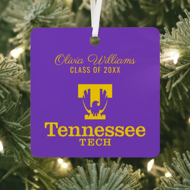 Tennessee Tech | Graduation Metal Ornament (Insitu)