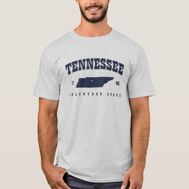 Tennessee -- The Volunteer State T-Shirt (Front)