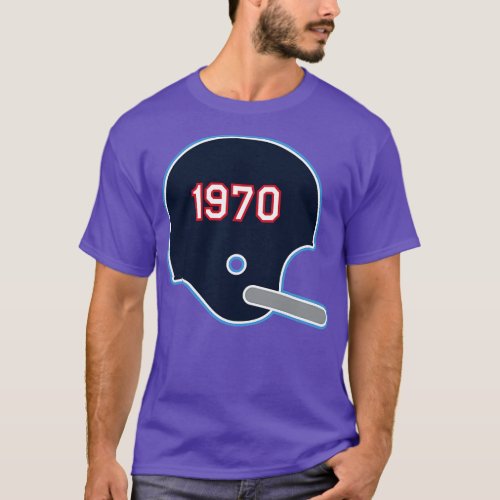 Tennessee Titans Year Founded Vintage Helmet T_Shirt