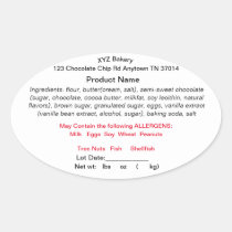 Texas Cottage Food Law Label | Zazzle
