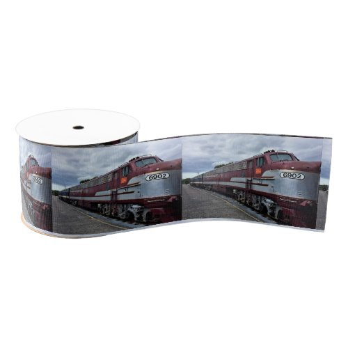 Tennessee Train Photo Grosgrain Ribbon