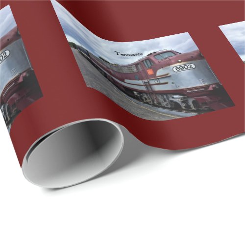 Tennessee Train Photo Wrapping Paper