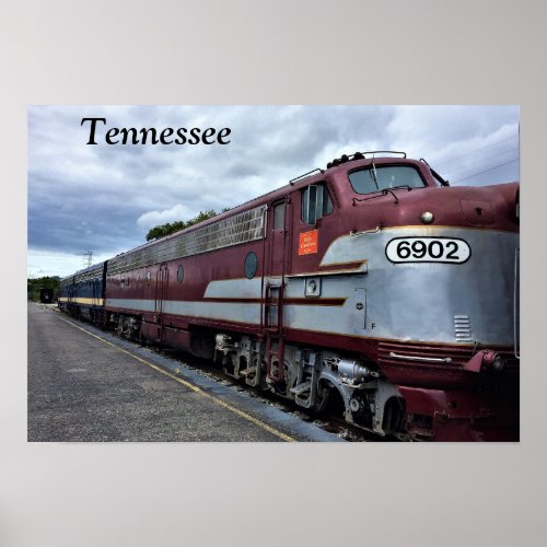 Tennessee Train Poster