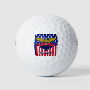 Tennessee USA Flag Golf Balls