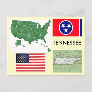 Tennessee  Usa Postcard by archemedes at Zazzle