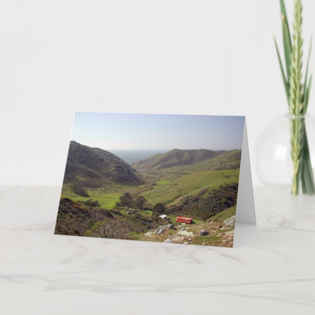 Tennessee Valley, Marin County, CA Card (Front)