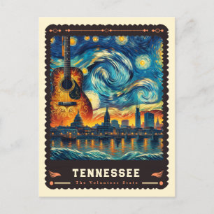 Tennessee Vincent Van Gogh Inspired Postcard